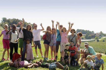 Gruppenbild bei der Herbstwanderung 2016