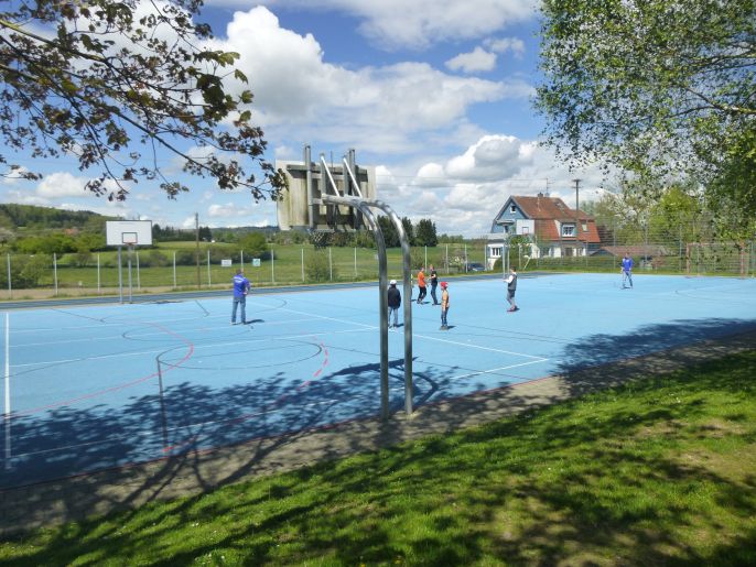 Fußball spielen am Koop-Tag