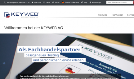 Sponsoring der Website